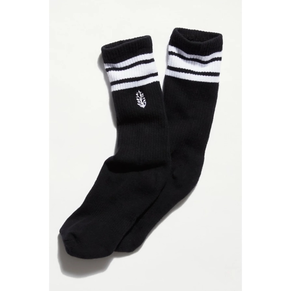 free people movement • logo stripe tube socks